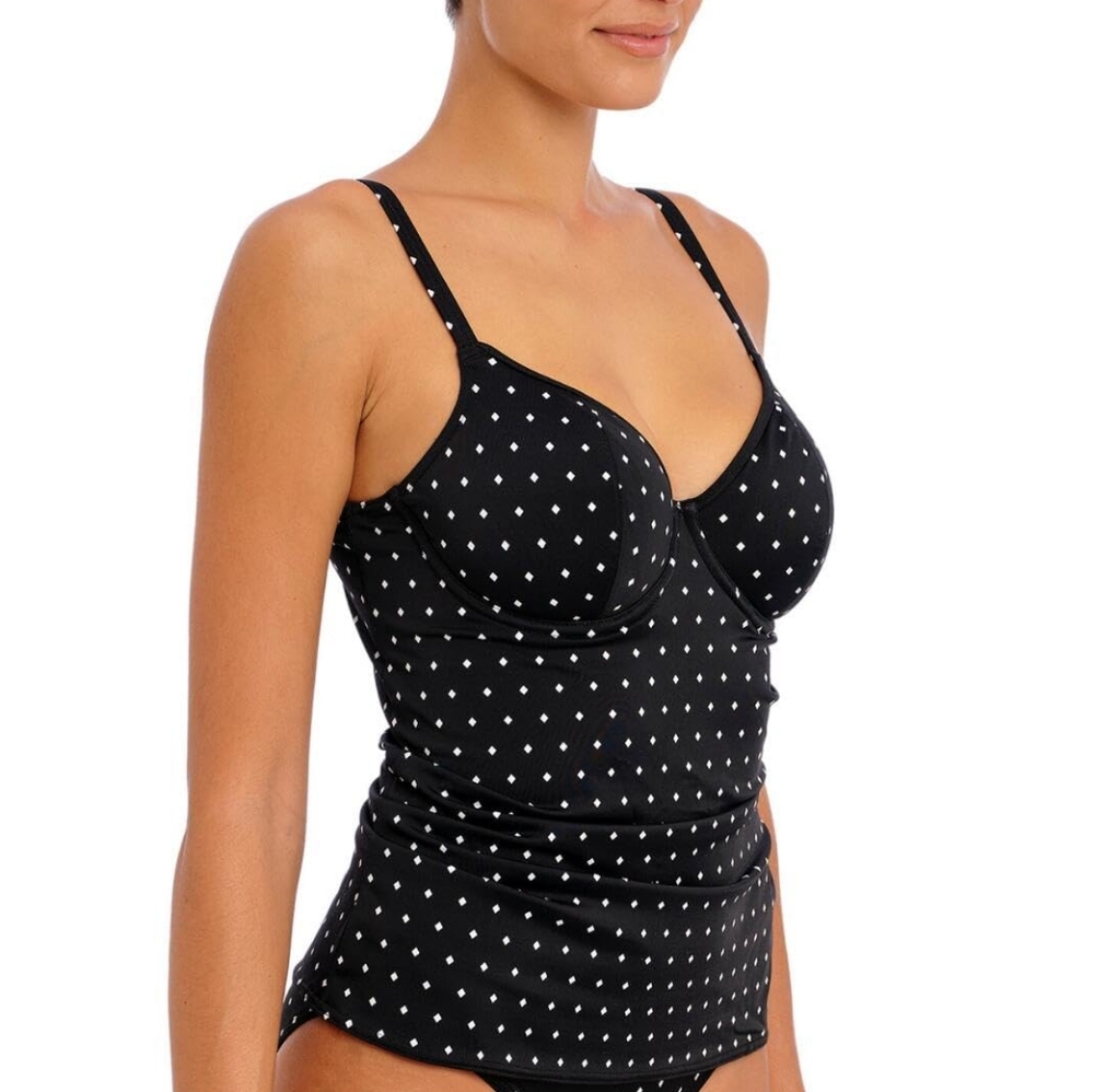 Freya Black and White Polka Dot Swimwear Set - Picture 6 of 7